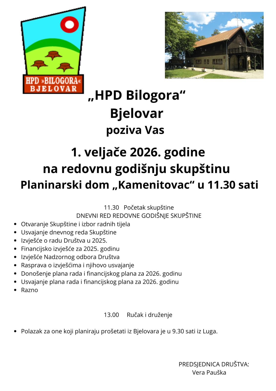 Skupština HPD Bilogora
